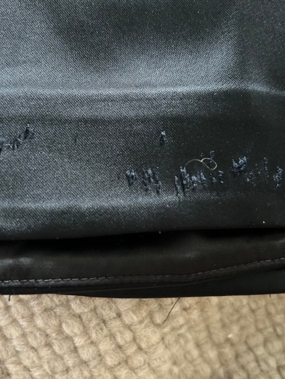 & Other Stories Satin Mini Skirt - Picture 3 of 3